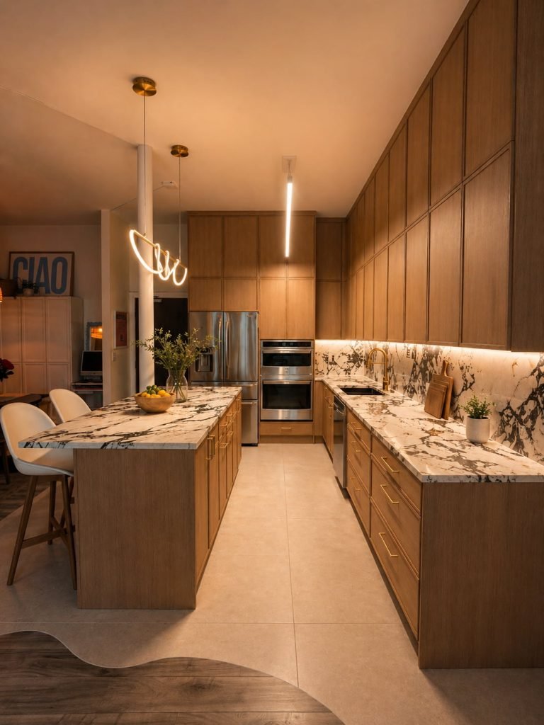 Modern Open-Concept Kitchen Renovation