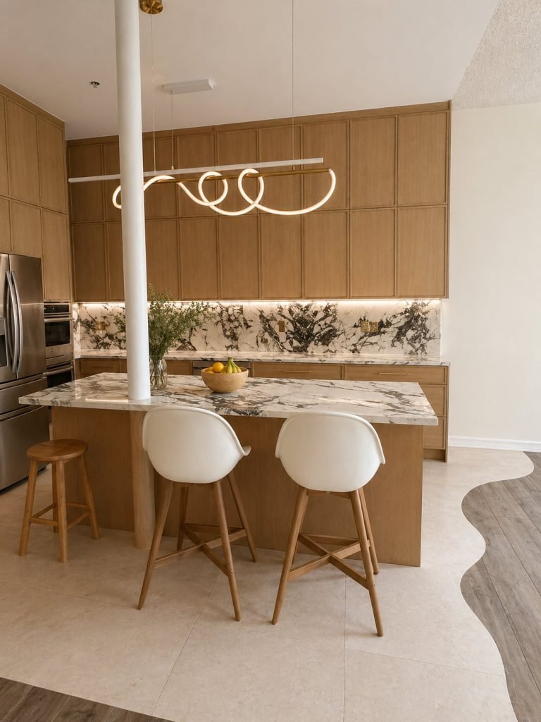 Modern Open-Concept Kitchen Renovation