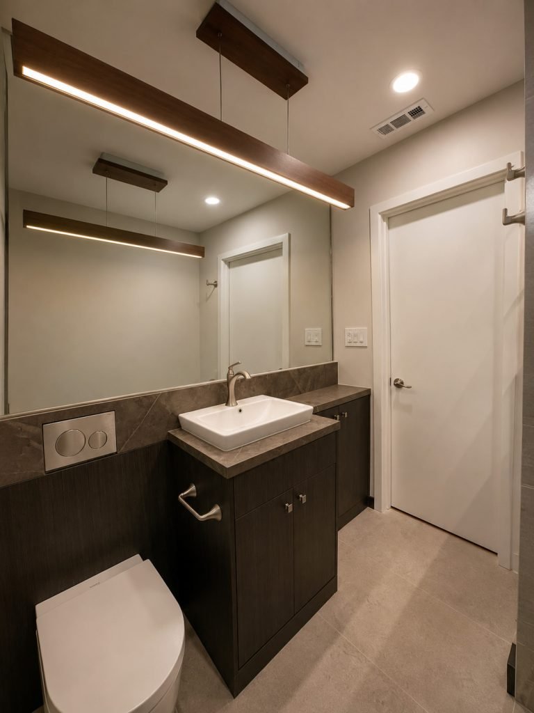 Wheelchair-Accessible Guest Bathroom Renovation
