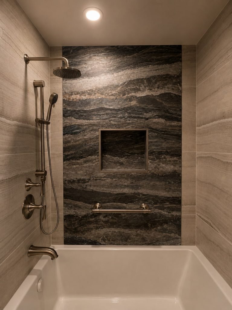 Wheelchair-Accessible Guest Bathroom Renovation
