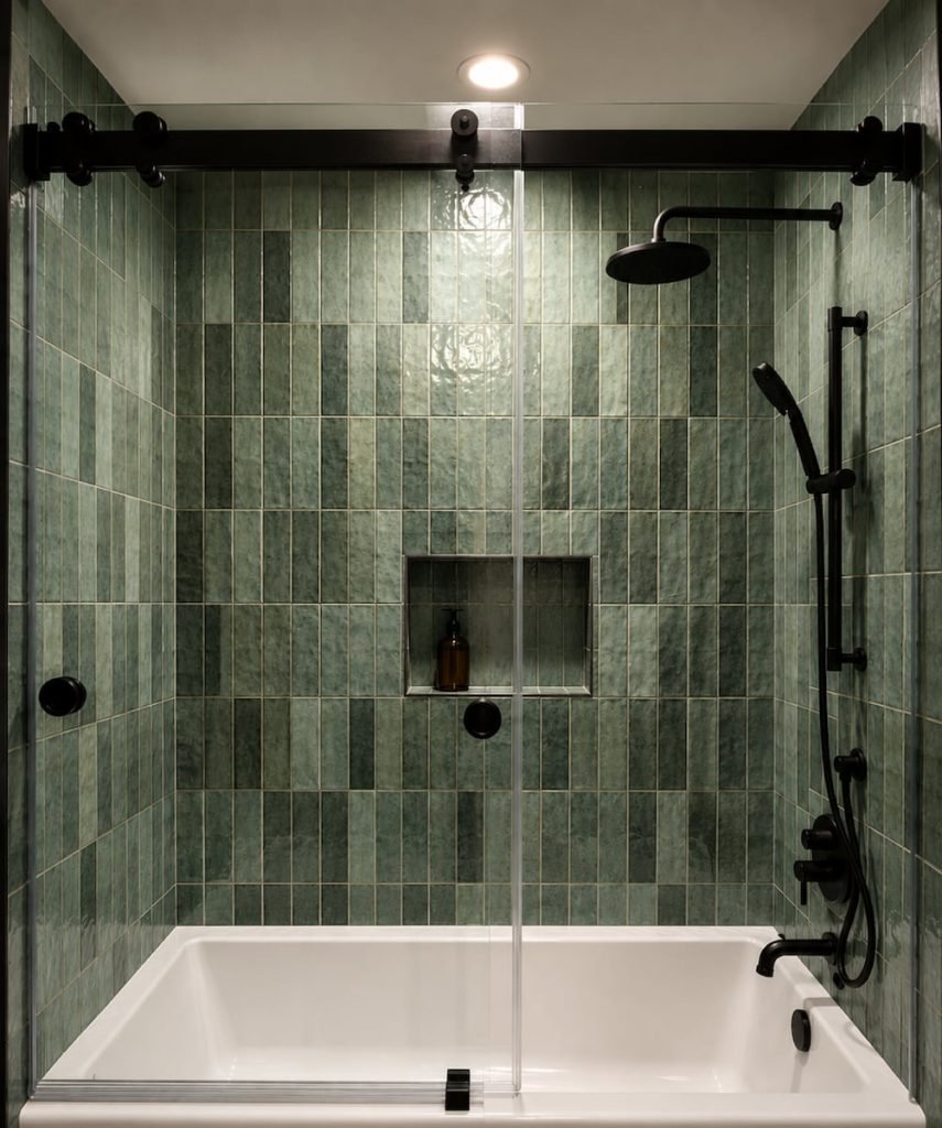 Contemporary Guest Bathroom Remodeling