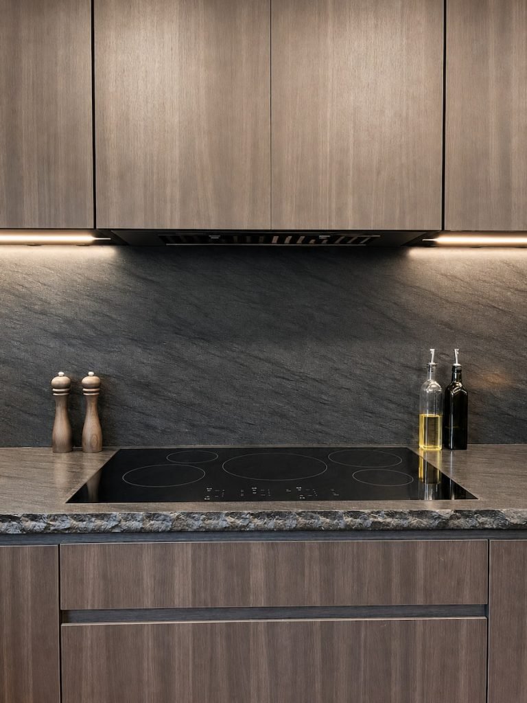 Modern Minimalist Kitchen Remodel with Hidden Appliances