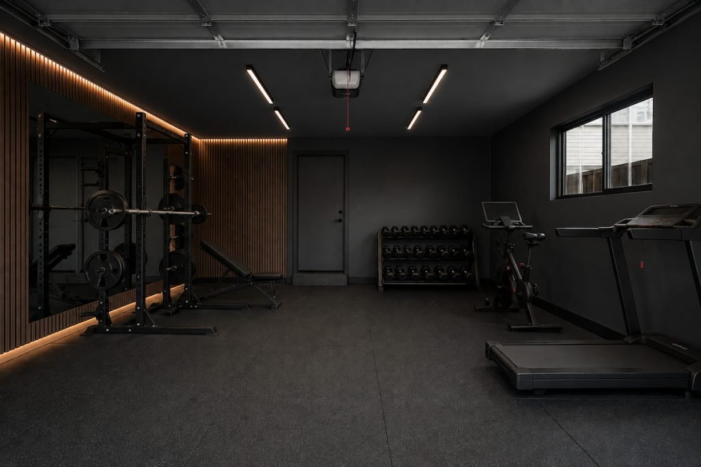 Luxury Garage-to-Gym Transformation