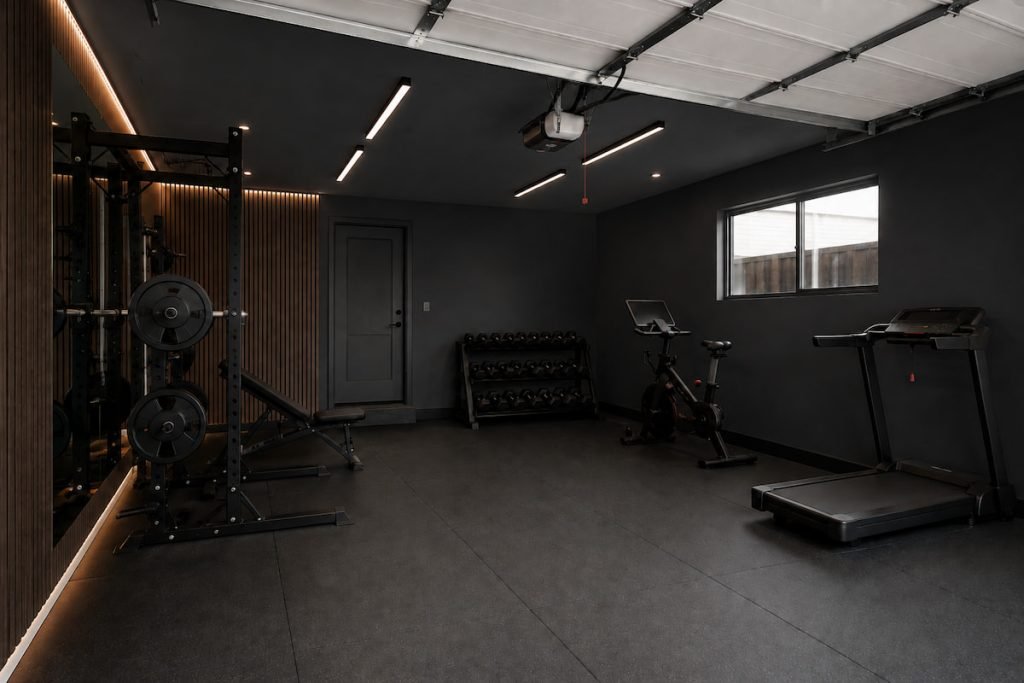Luxury Garage-to-Gym Transformation