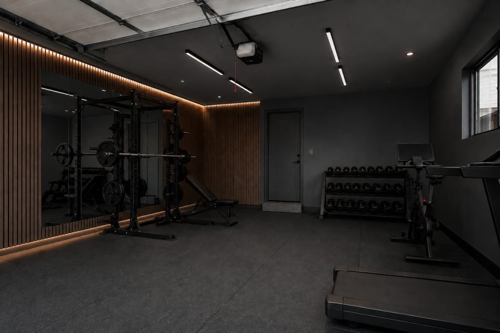 Luxury Garage-to-Gym Transformation